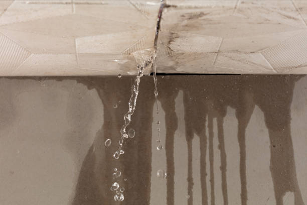 Professional Commercial Water Damage Restoration technician working in Port Washington, NY